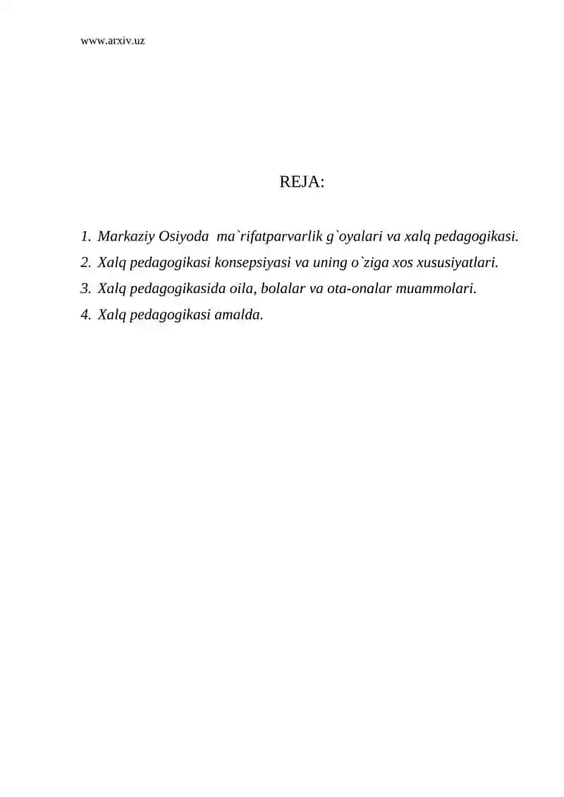 Xalq pedagogikasi