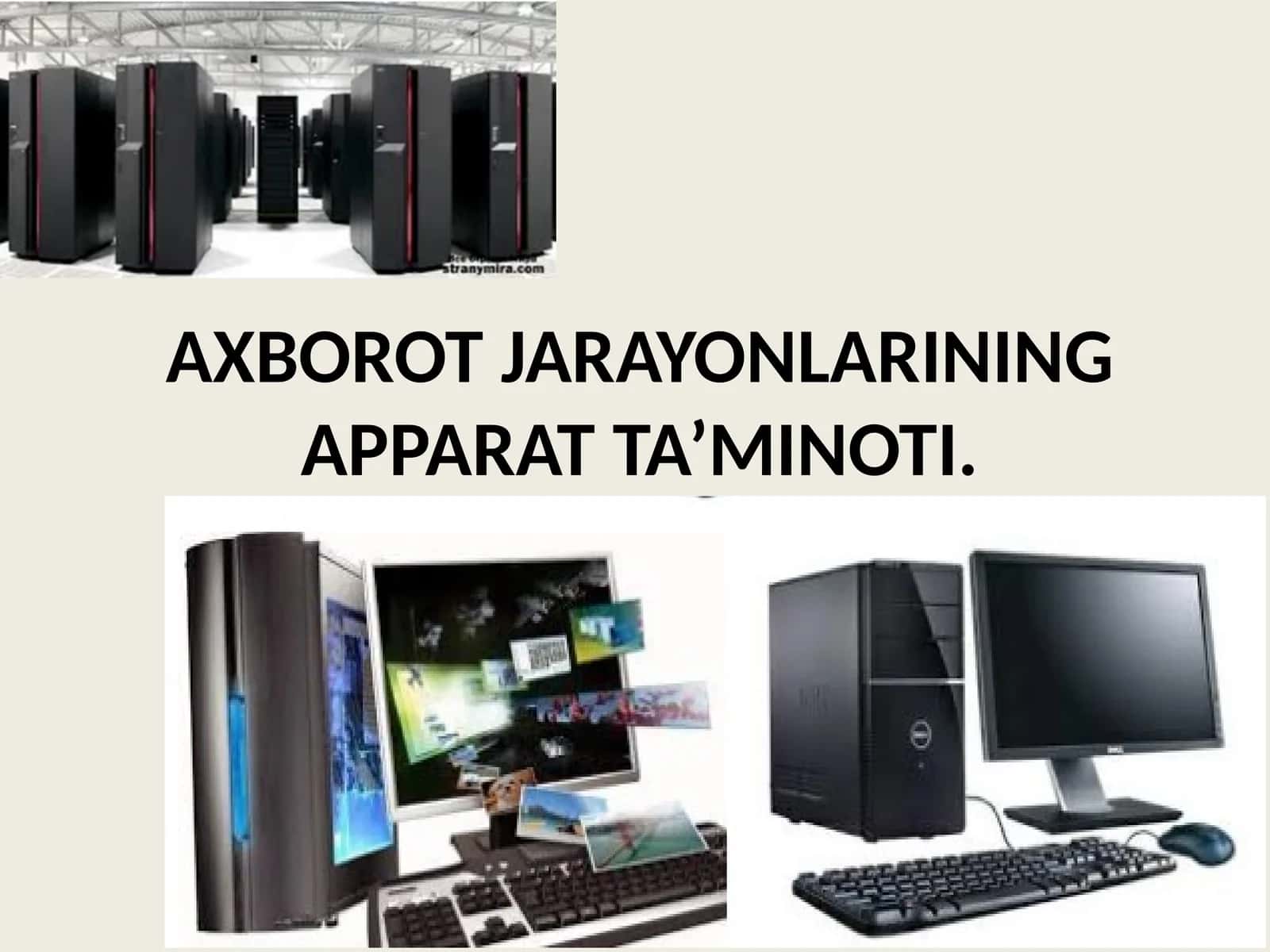 Kompyutertasnifi 1