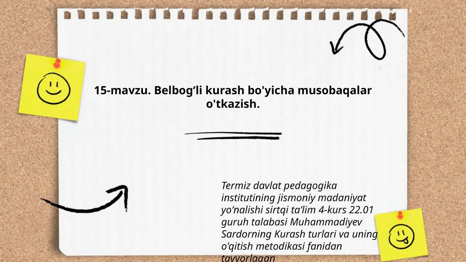 Belbogʻli kurash bo'yicha musobaqalar o'tkazish 1