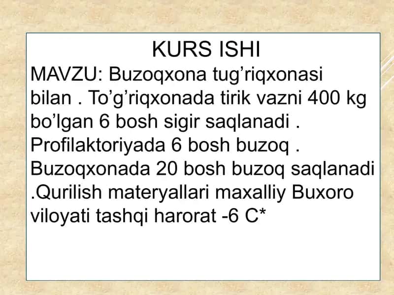 Ogilxona qurish 1