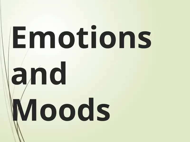 Emotions and Moods 1