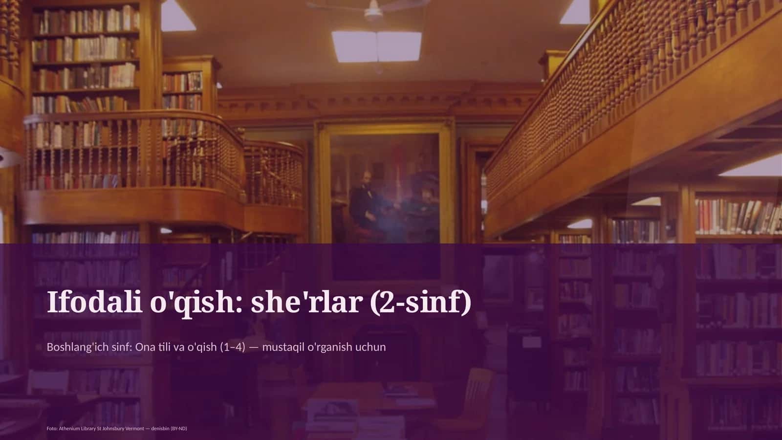 Ifodali o'qish: she'rlar (2-sinf) 1