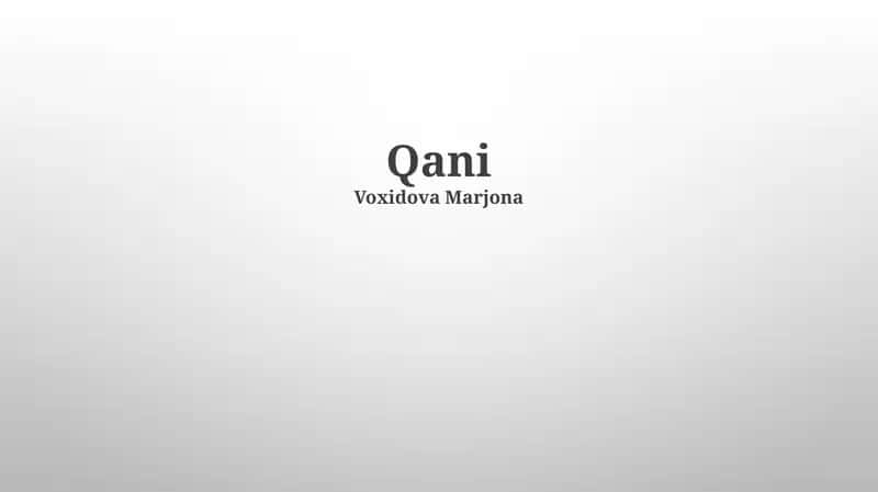 Qani 1