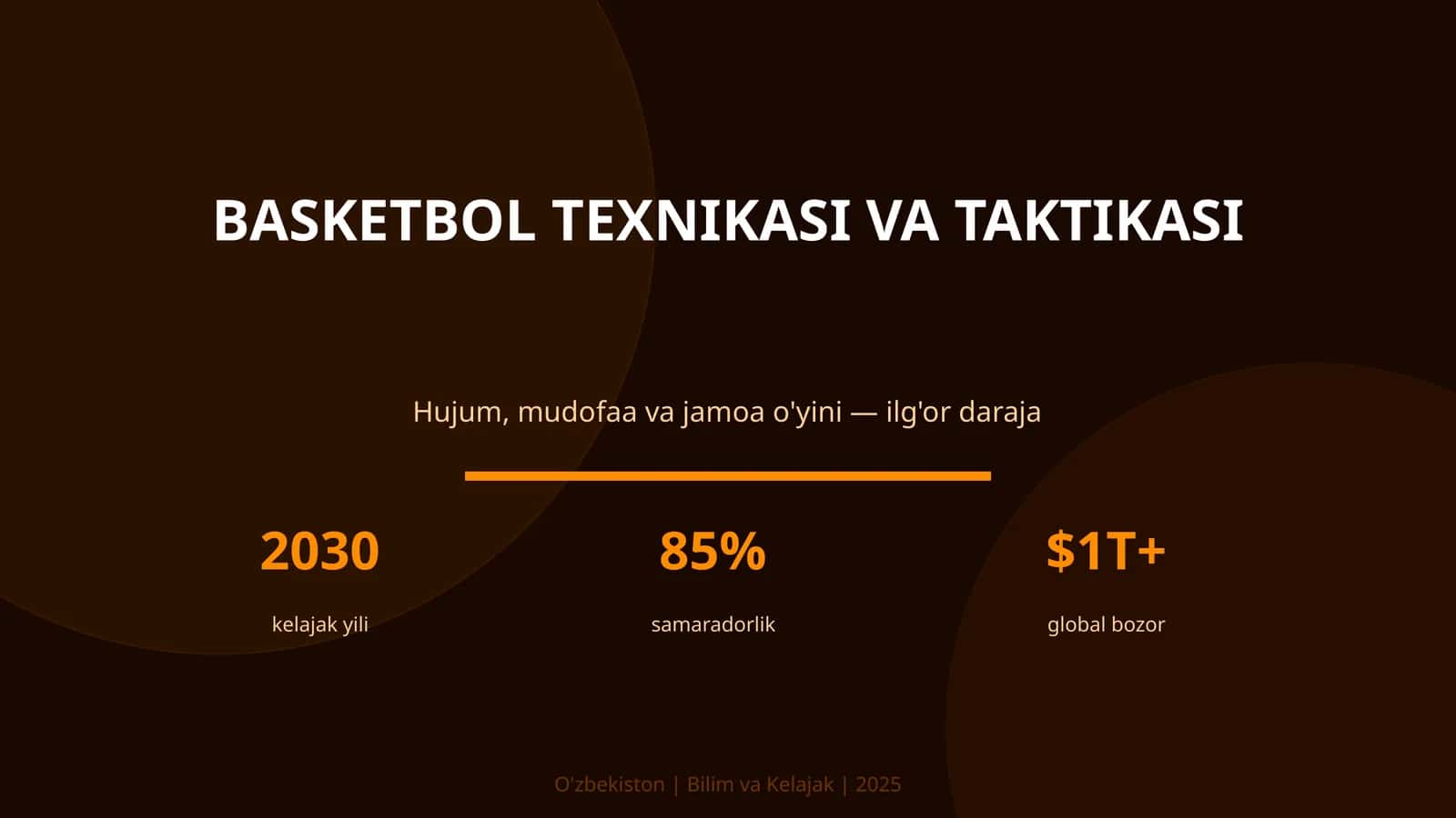 BASKETBOL TEXNIKASI VA TAKTIKASI 1