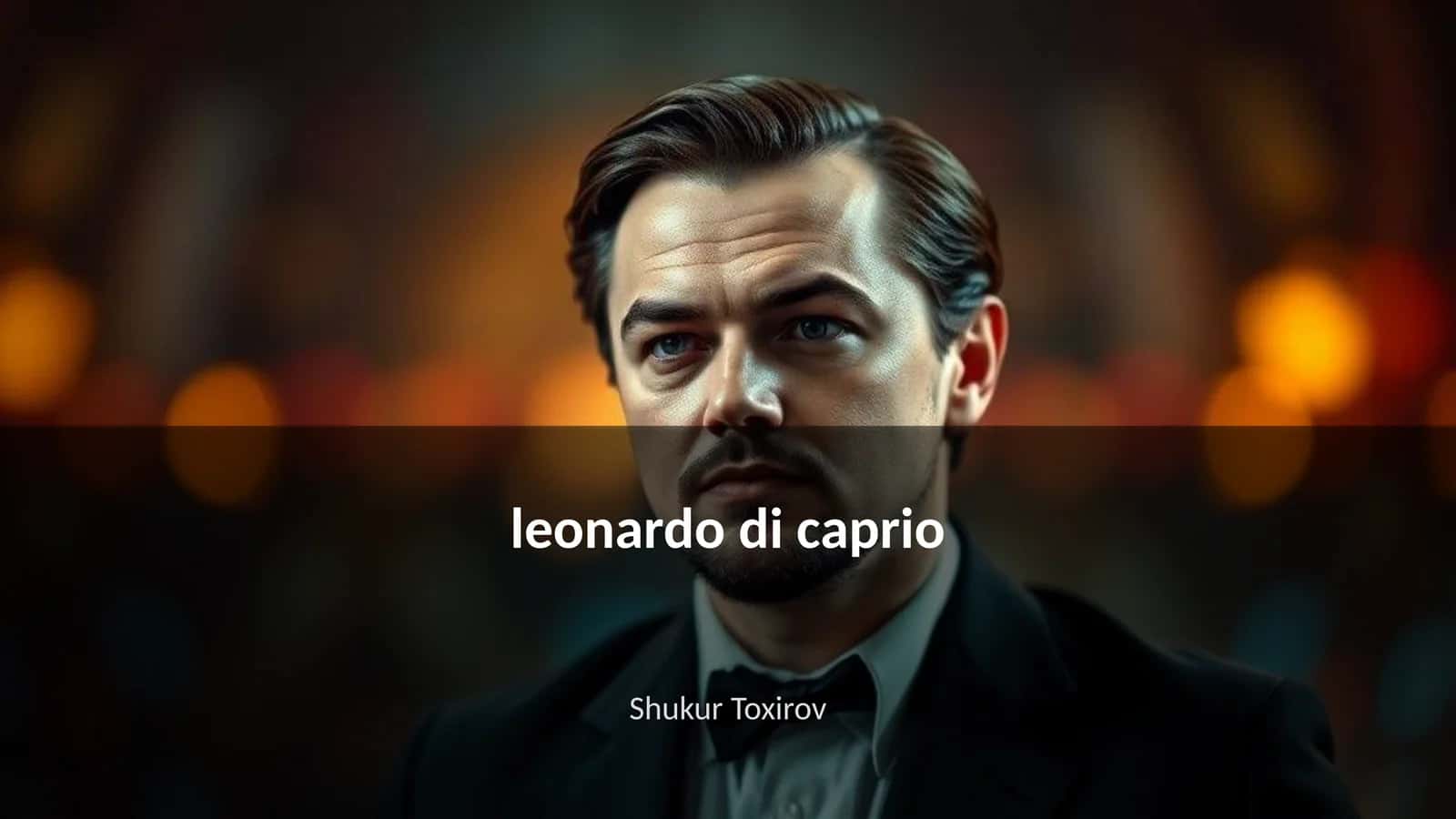 Leonardo DiCaprio 1