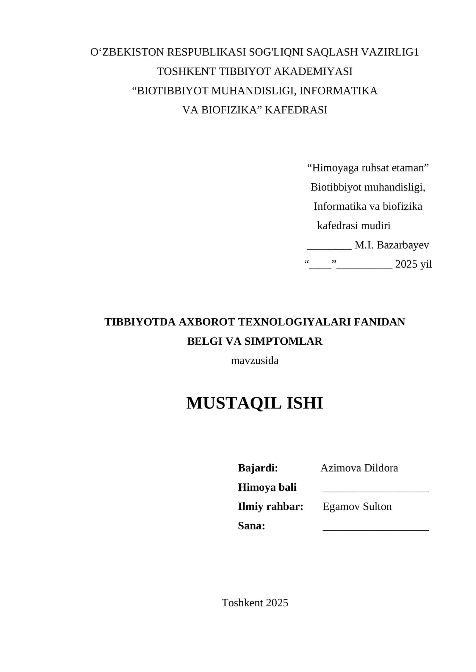 BELGI VA SIMPTOMLAR 1