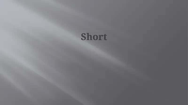 The Power of Brevity 1