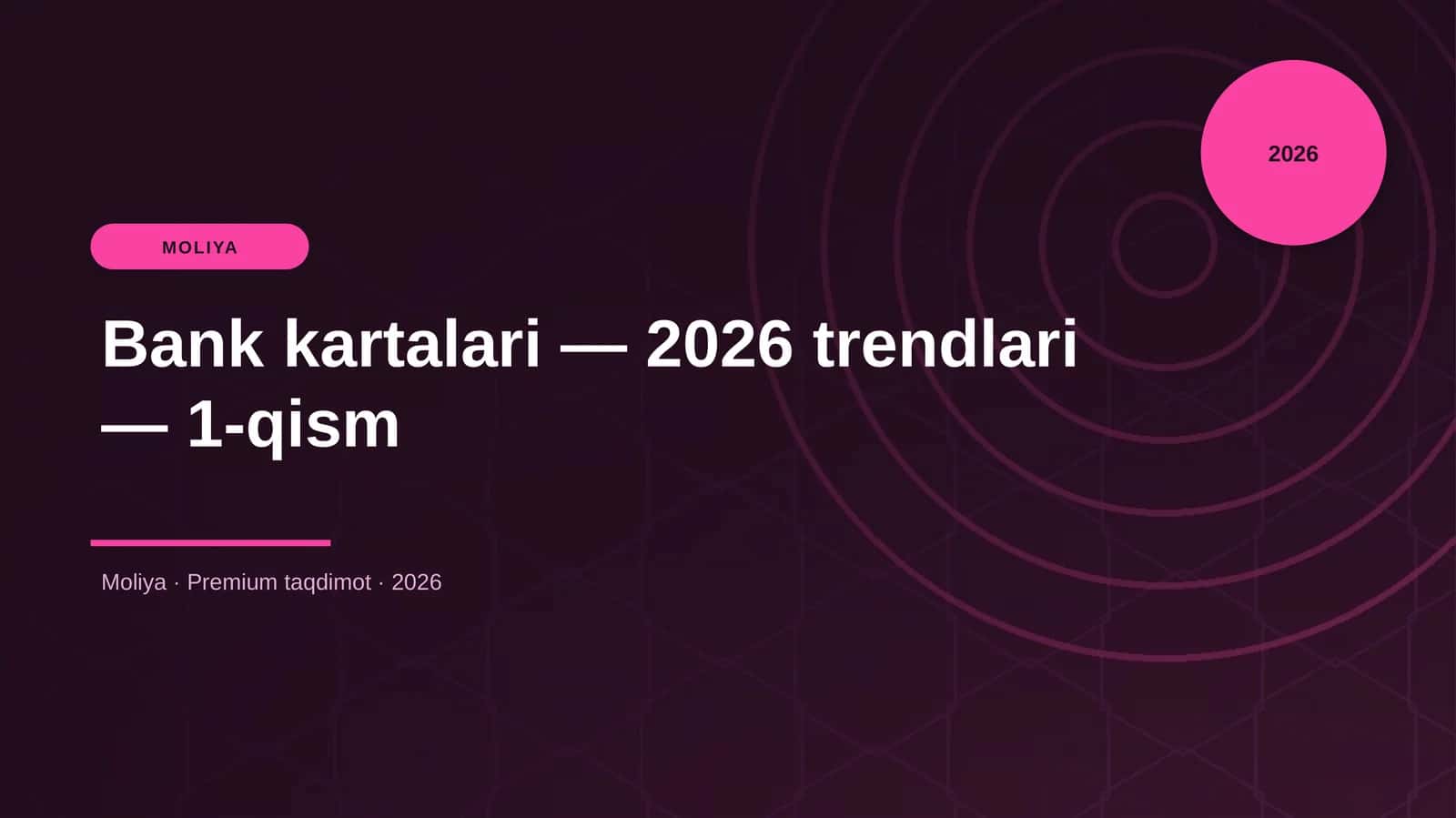 Bank kartalari — 2026 trendlari — 1-qism 1
