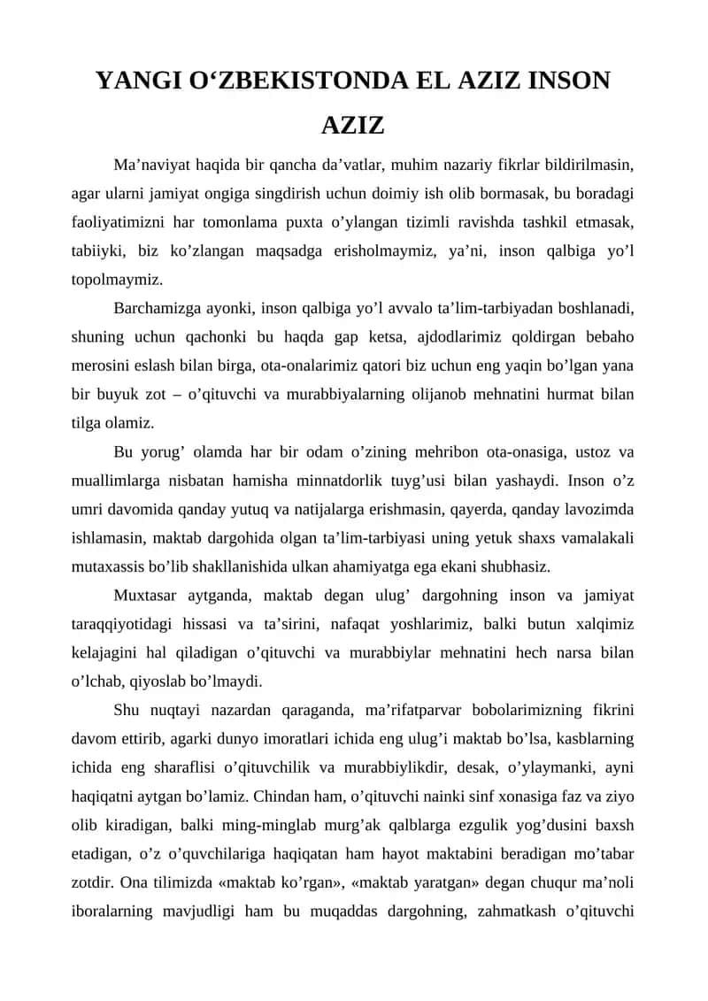 Inson va jamiyat taraqqiyoti 1
