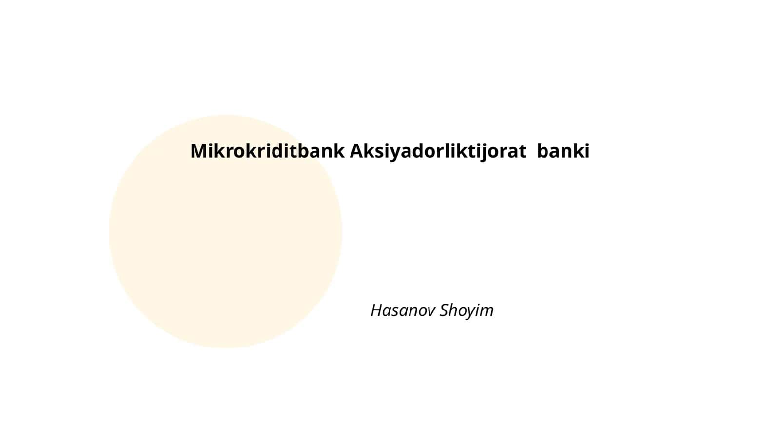 Mikrokriditbank Aksiyadorliktijorat banki 1