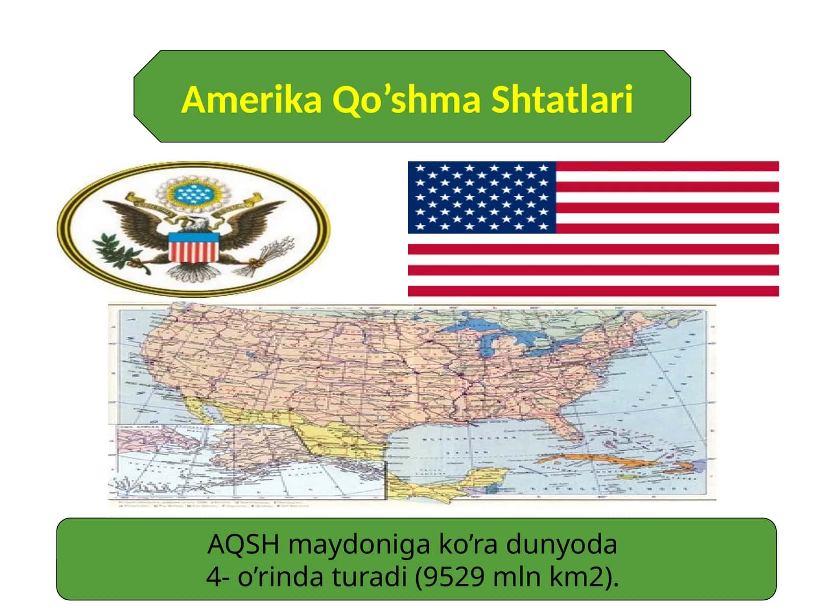 AQSH Geografiyasi 1
