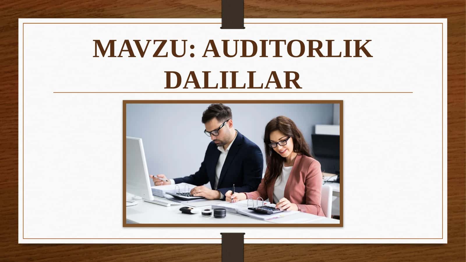 AUDITORLIK DALILLAR 1