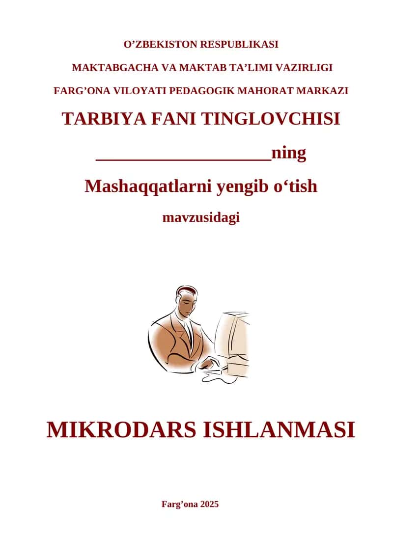 MIKRODARS ISHLANMASI 1
