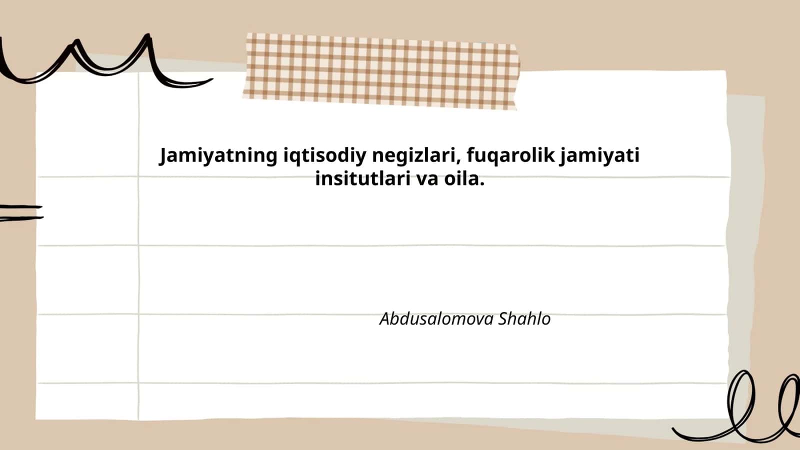 Fuqarolik jamiyatining iqtisodiy negizlari 1