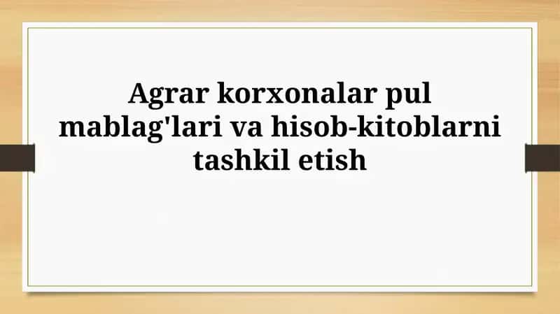 Raqamli texnologiyalarni qo'llash 1