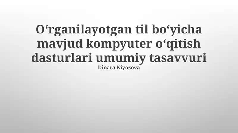 Onlayn til oʻrganish platformalari 1