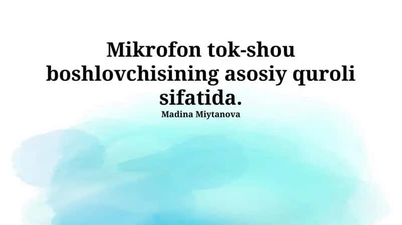 Mikrofon 1