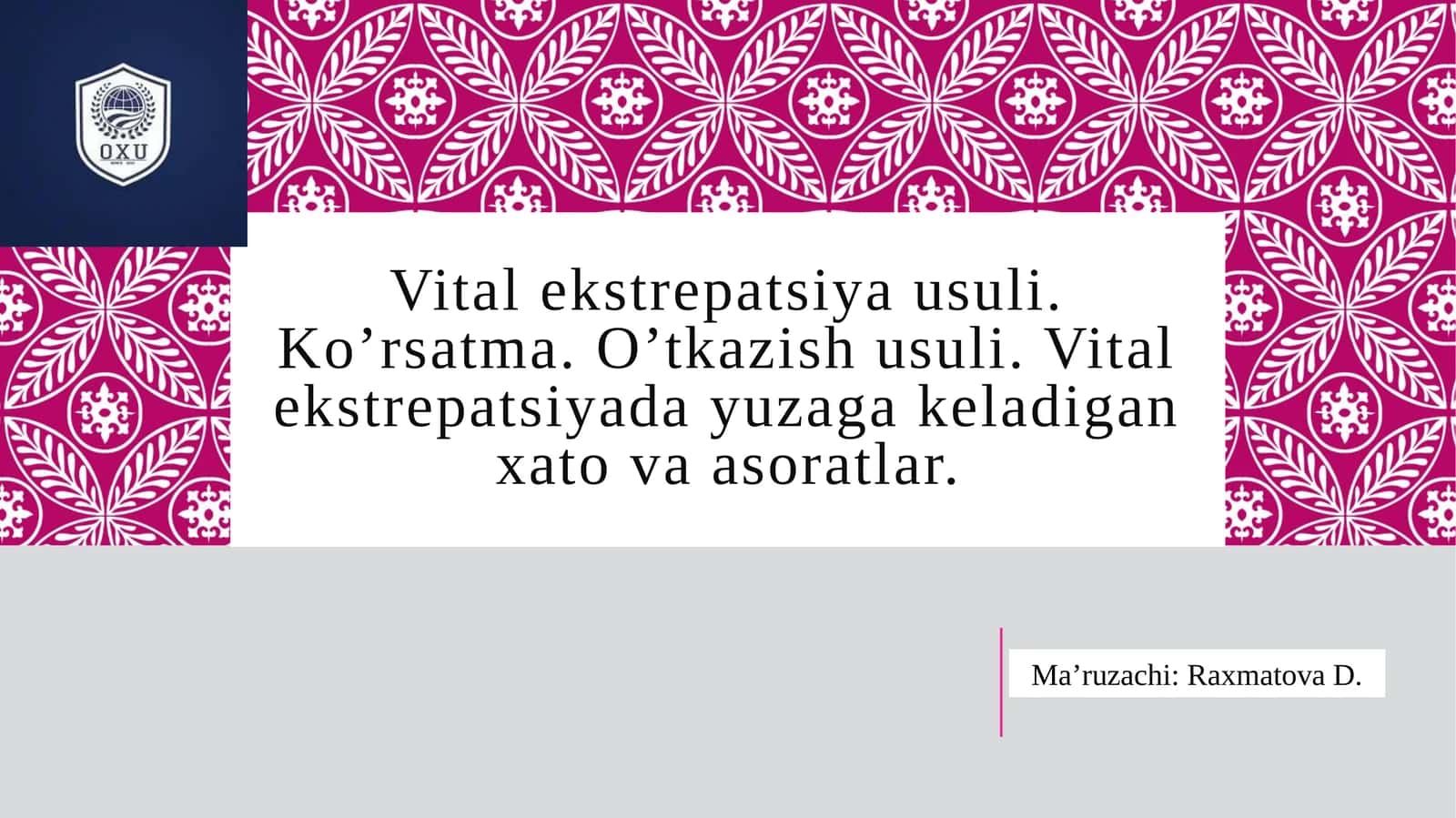Vitalekstirpasiyausuli 1