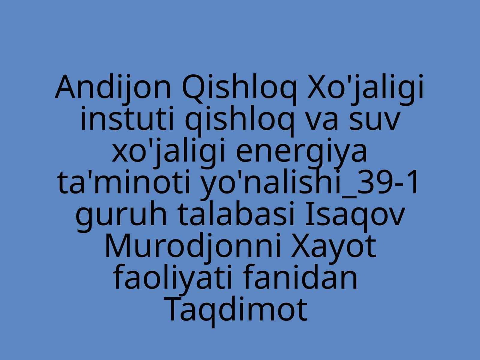 Odamlarvahayvonlarningommaviyyuqumlikkasalanishdaaholinigharakati 1
