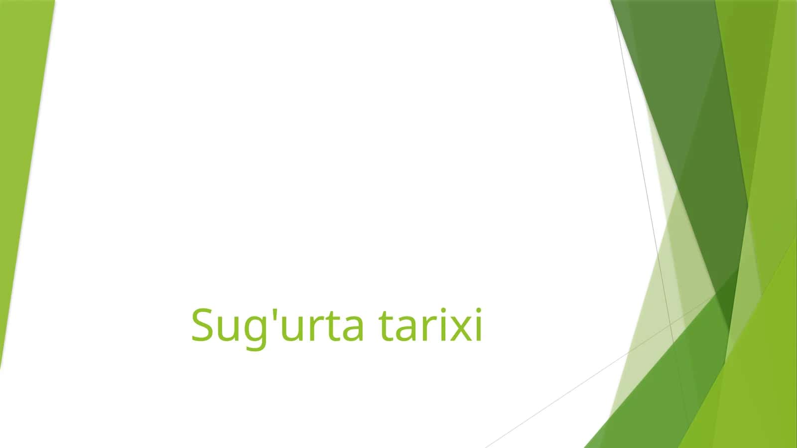 Sug'urta tarixi 1