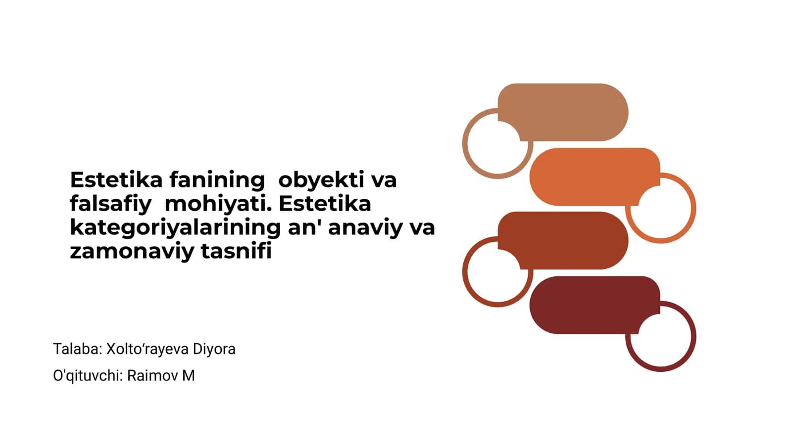 Estetika fanining obyekti va falsafiy mohiyati 1