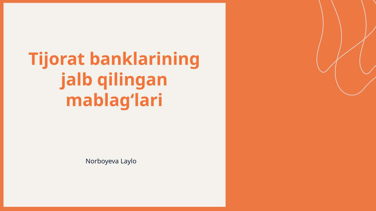 Tijorat banklarining jalb qilingan mablagʻlari 1