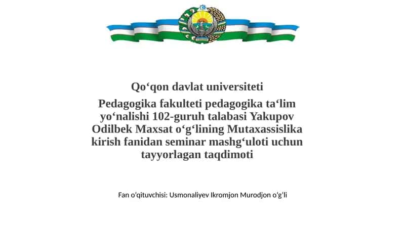 XXI asr jahon ta’lim tizimidagi global tendensiyalar 1