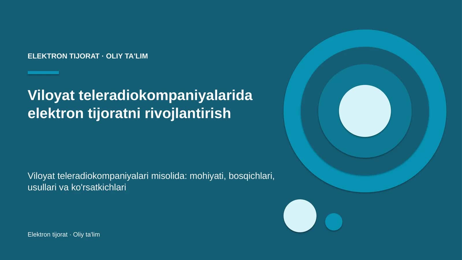viloyat teleradiokompaniyalarida elektron tijoratni rivojlantirish 7544 1