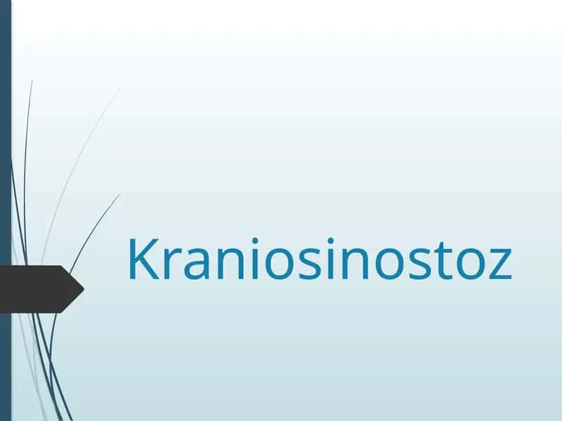 Kraniosinostoz 1