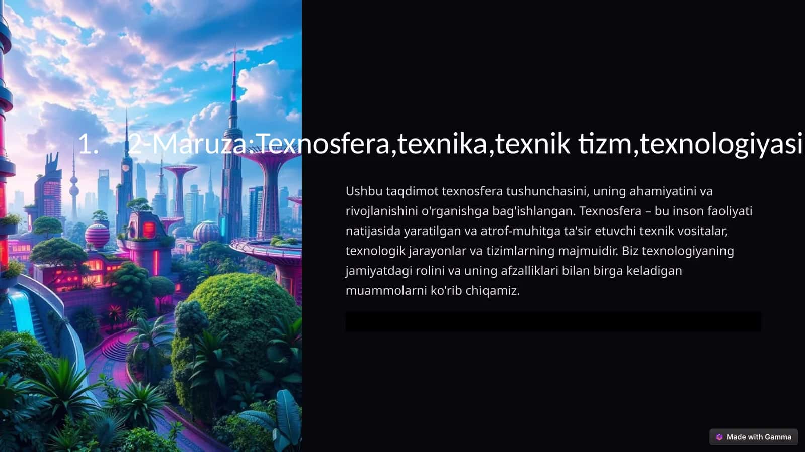 Texnosfera 1
