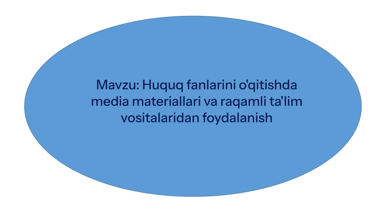 Huquqfanlarini o'qitishda media materiallari va raqamli ta'lim vositalaridan foydalanish 1