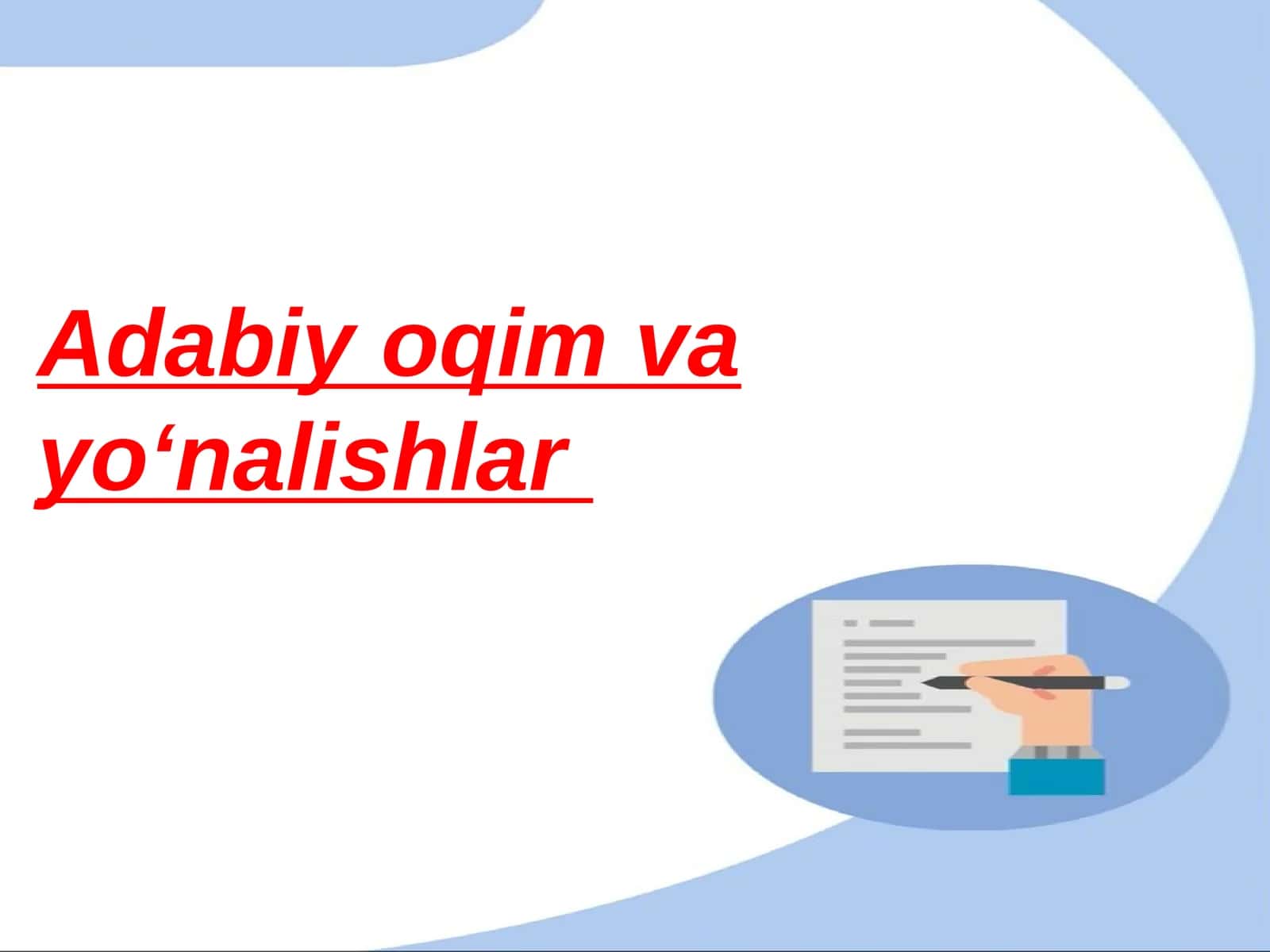 Adabiyoqimvayoʻnalishlar 1