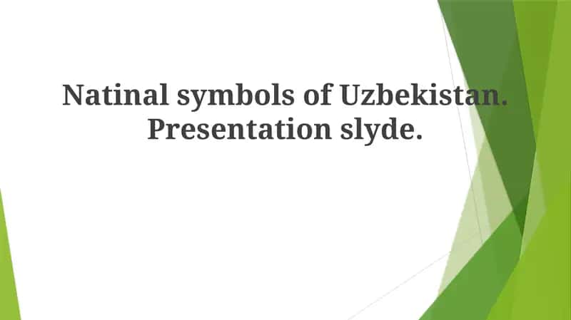 O'zbekiston madhiyasi 1