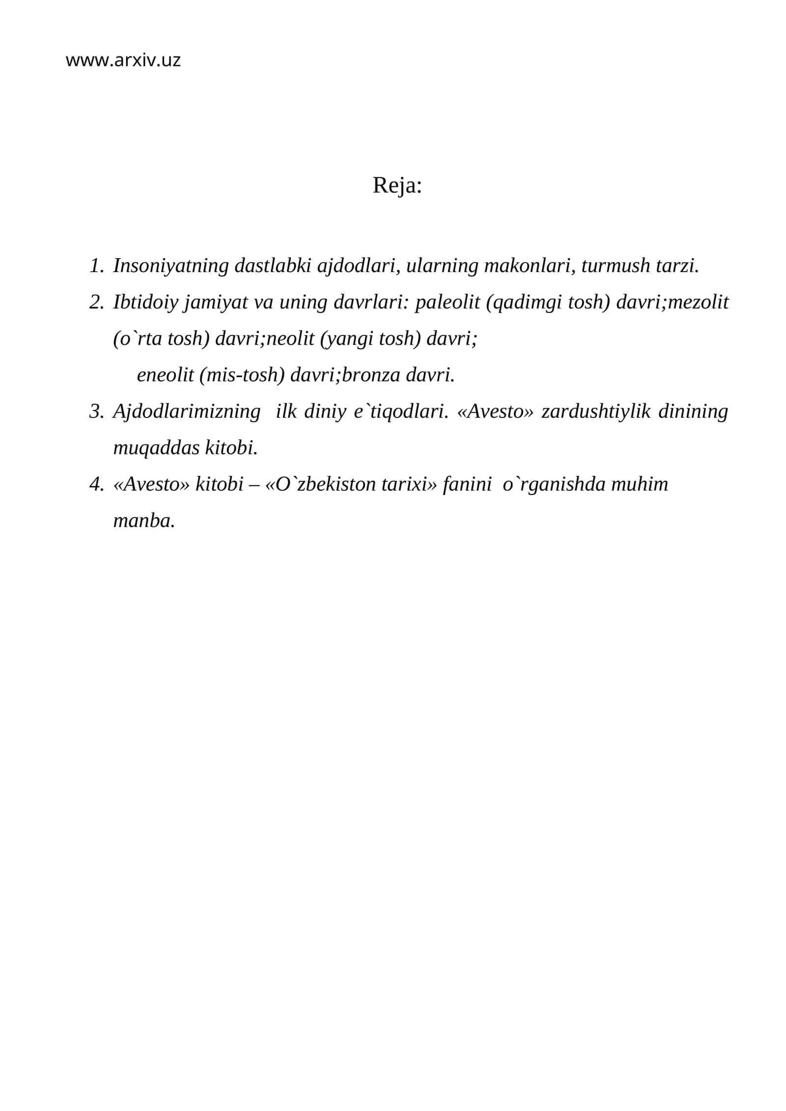 Avesto zardushtiylik dinining muqaddas kitobi 1