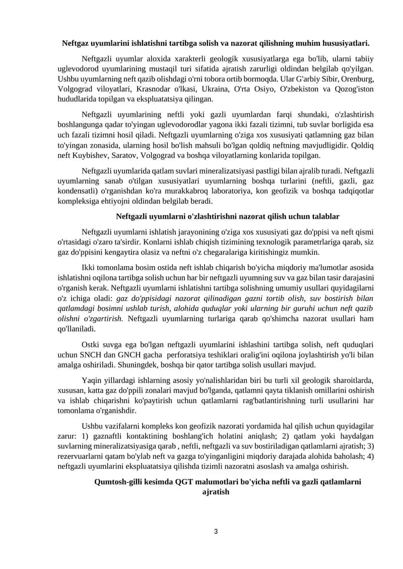 Neftgazli uyumlar 1
