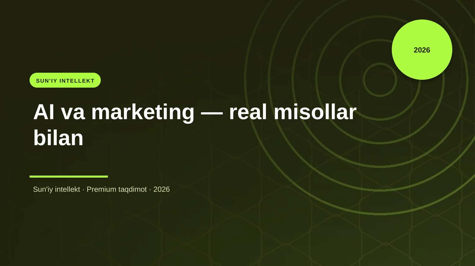 AI va marketing — real misollar bilan 1