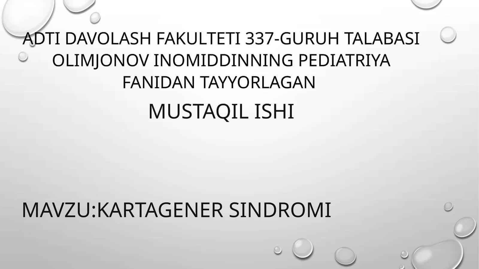Kartagener sindromi 1