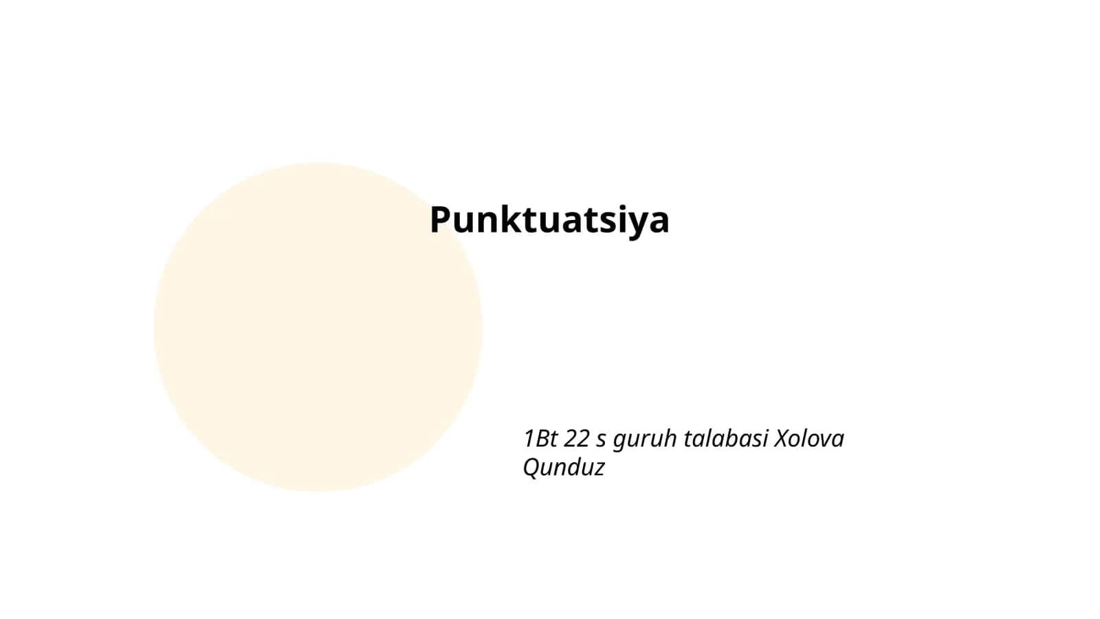 Punktuatsiya 1