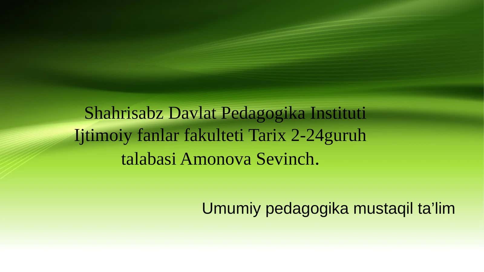 Amir Temuro'gitlarining tarbiyaviyahamiyati 1
