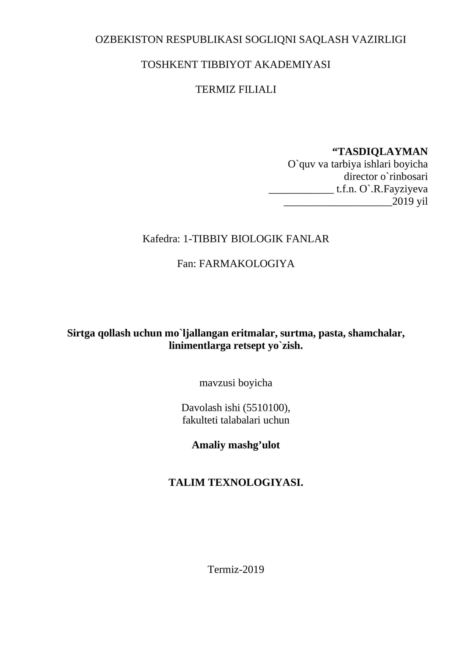 Sirtga ishlatiladigan eritmalar 1