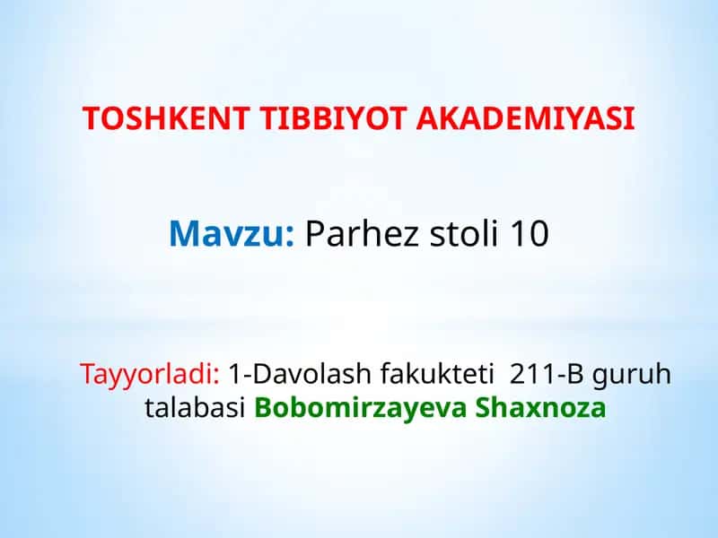 Parhez stoli 10 1