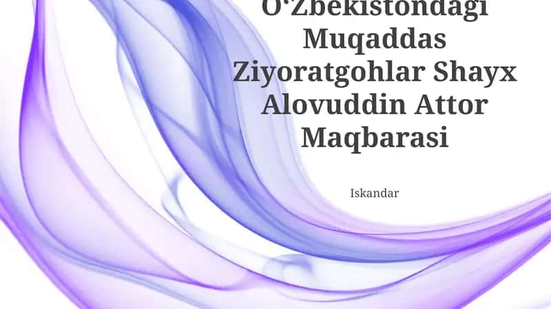 Shayx Alauddin Attor maqbarasi 1