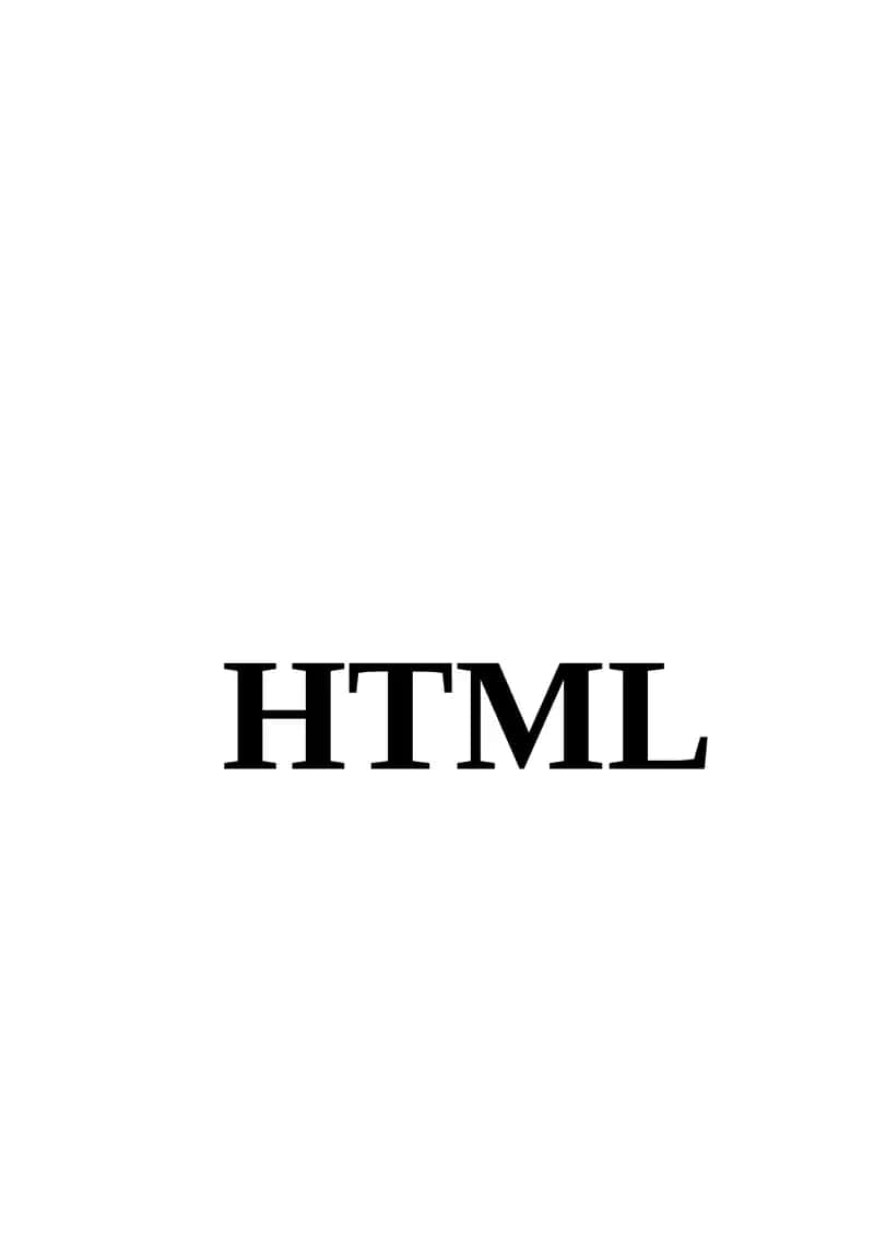 WWW va HTML 1