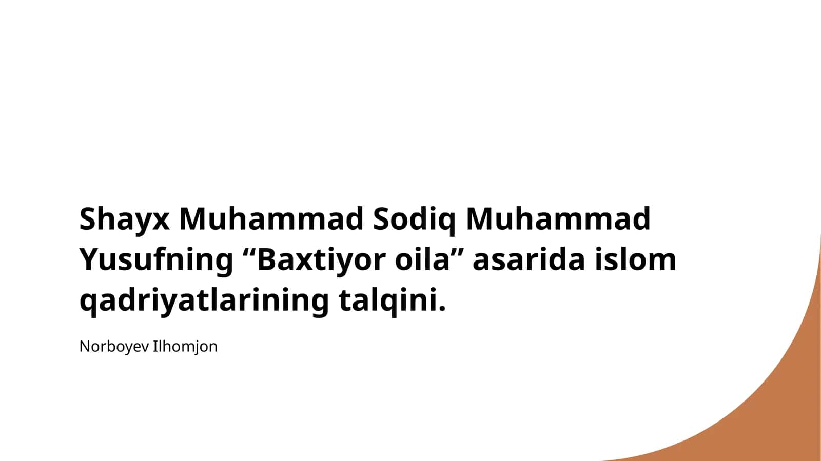 Baxtiyor oila 1