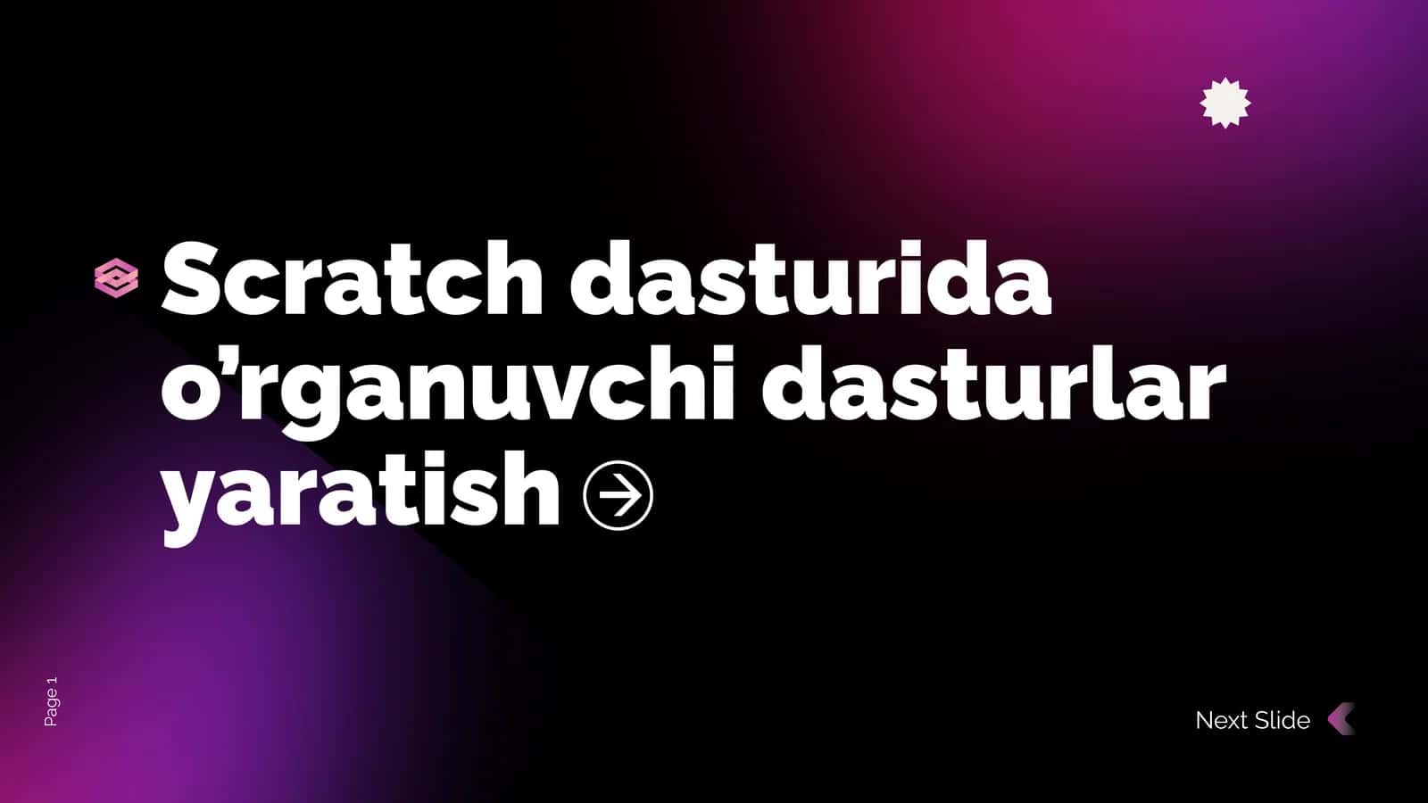 Scratch dasturidao’rganuvchidasturlaryaratish 1