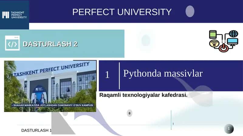 Pythondamassivlar 1