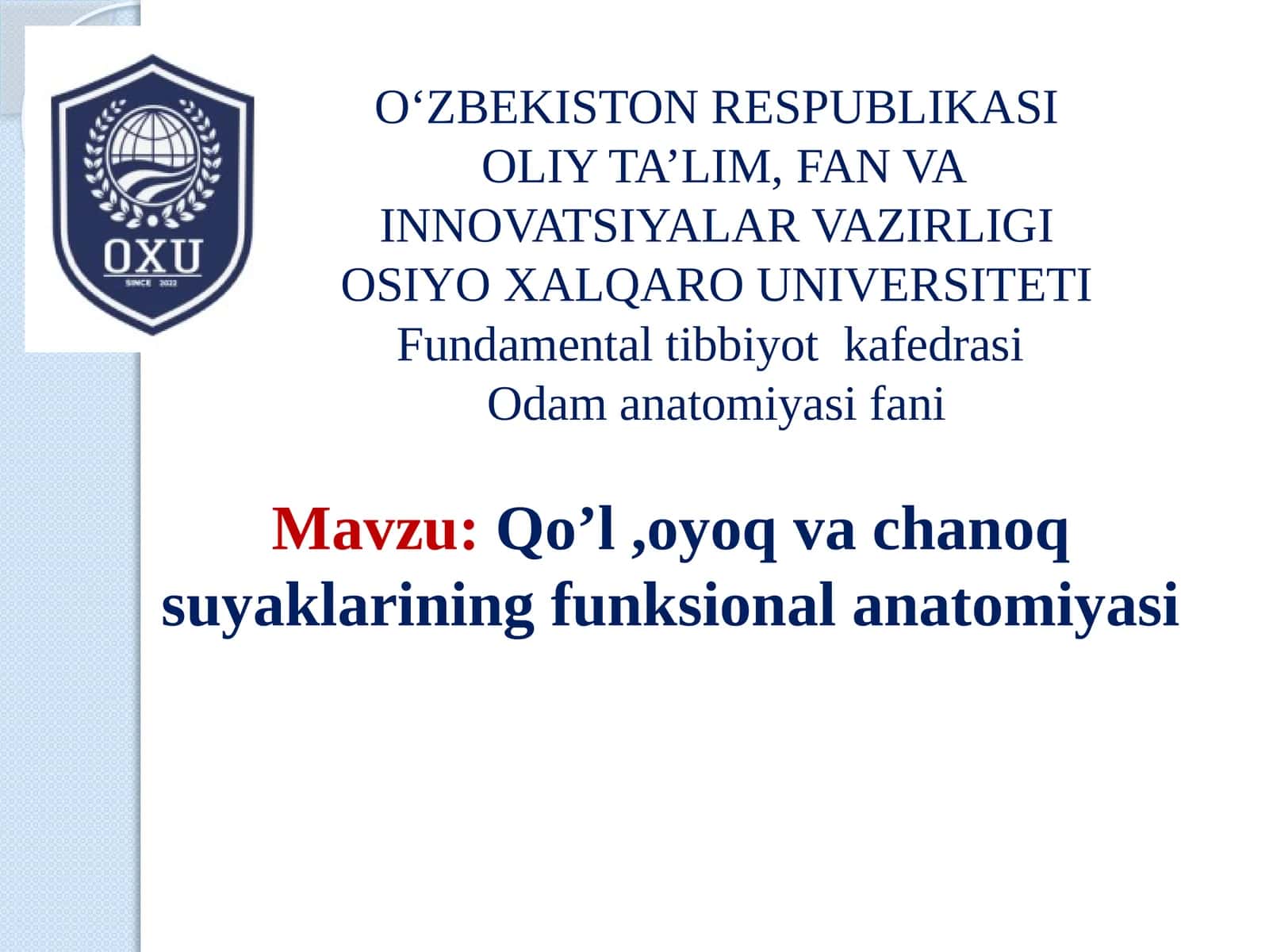 Qo’l,oyoqvachanoqsuyaklariningfunksionalanatomiyasi 1