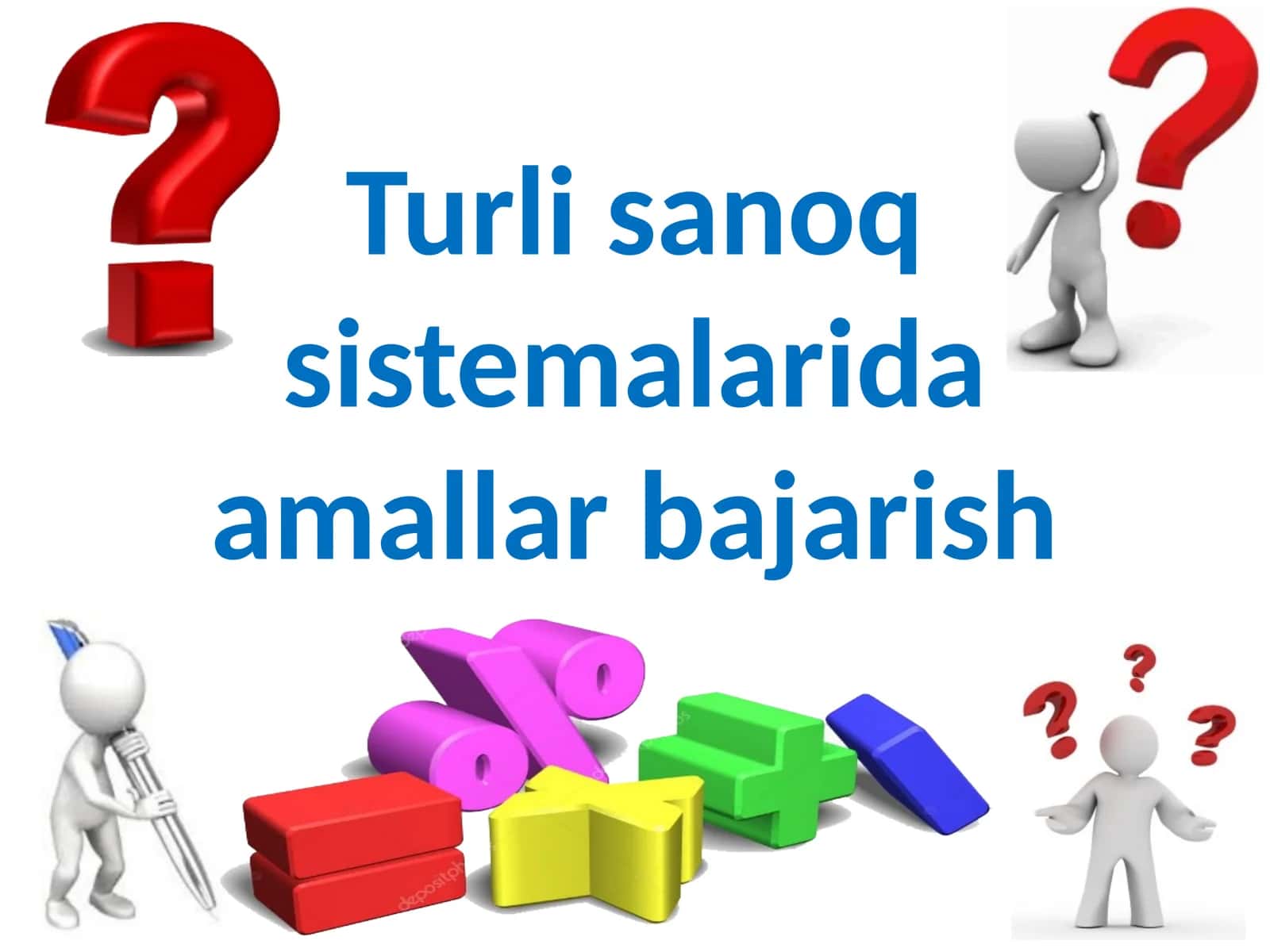 Sanoqsistemalari jadvali 1