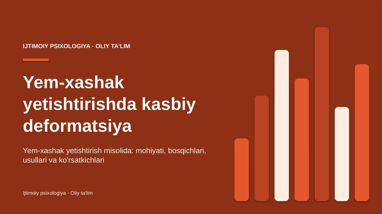 Yem-xashak yetishtirishda kasbiy deformatsiya 1
