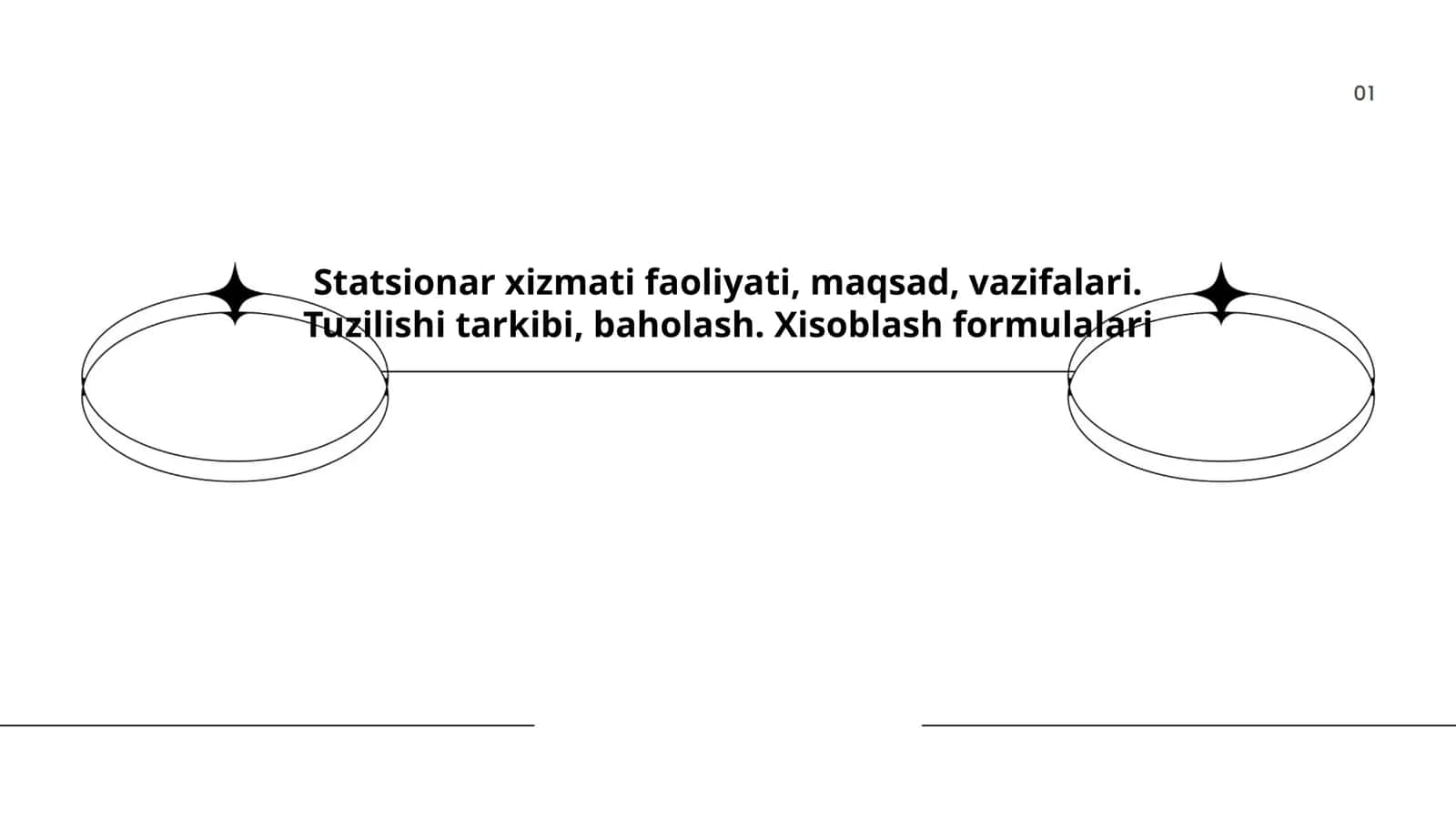 Statsionar xizmati faoliyati 1